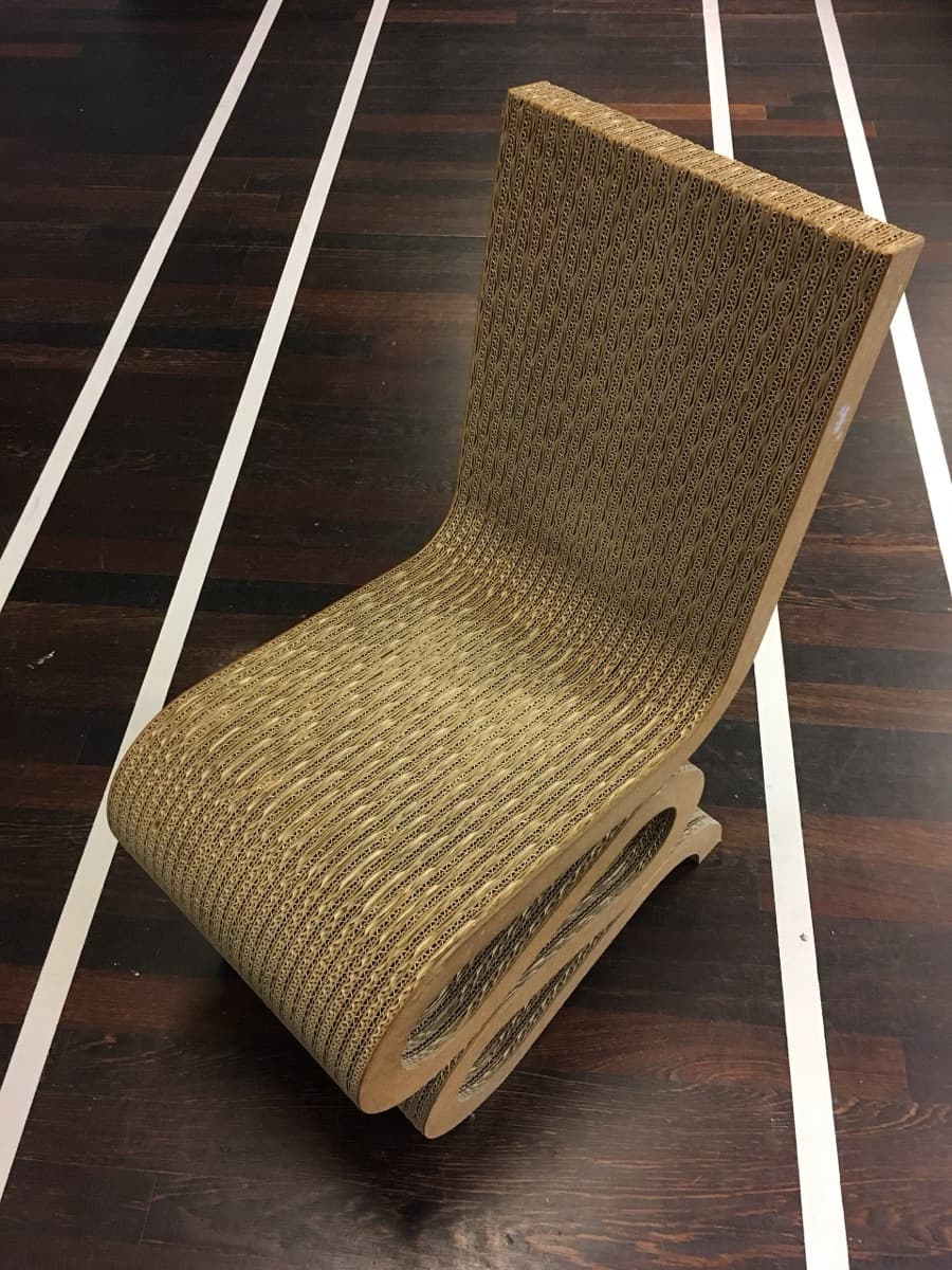 Frank Gehry Wiggle Side Chair